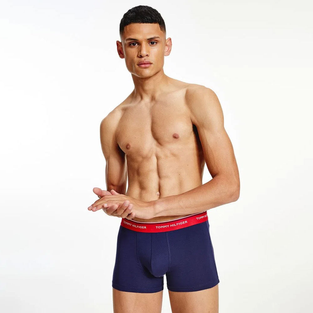 3-Pack Repeat Logo Trunks - NAVY MULTI