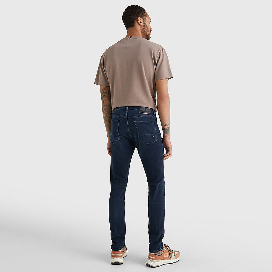 Bleecker Slim Faded Jeans - DENIM DARK