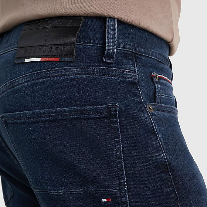 Bleecker Slim Faded Jeans - DENIM DARK