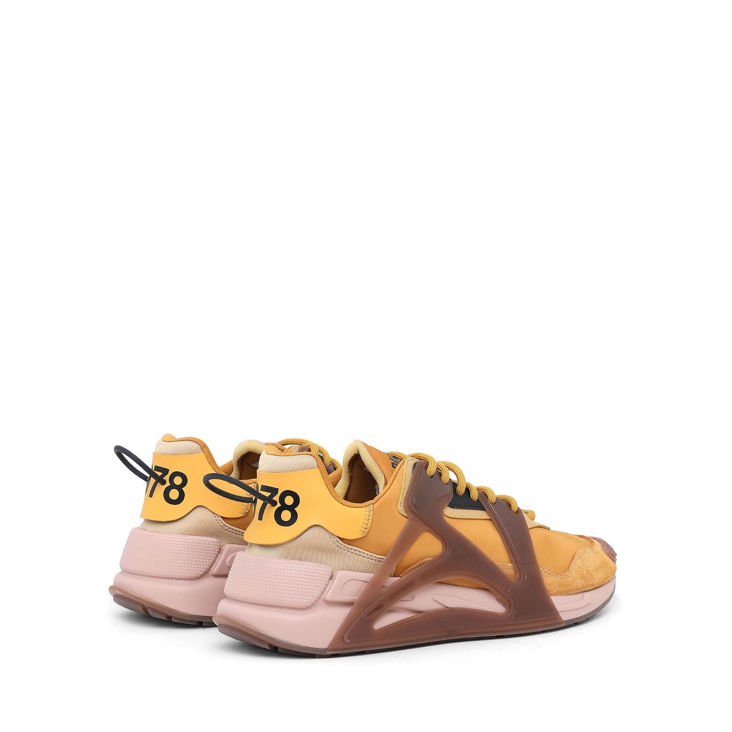 Serendipity Mask Sneaker Mustard