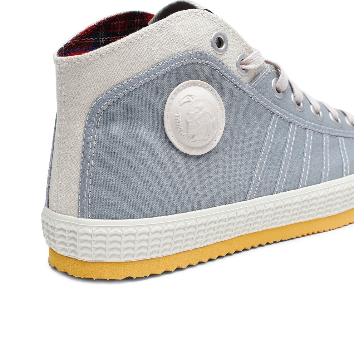 High-top Canvas Sneaker Blue