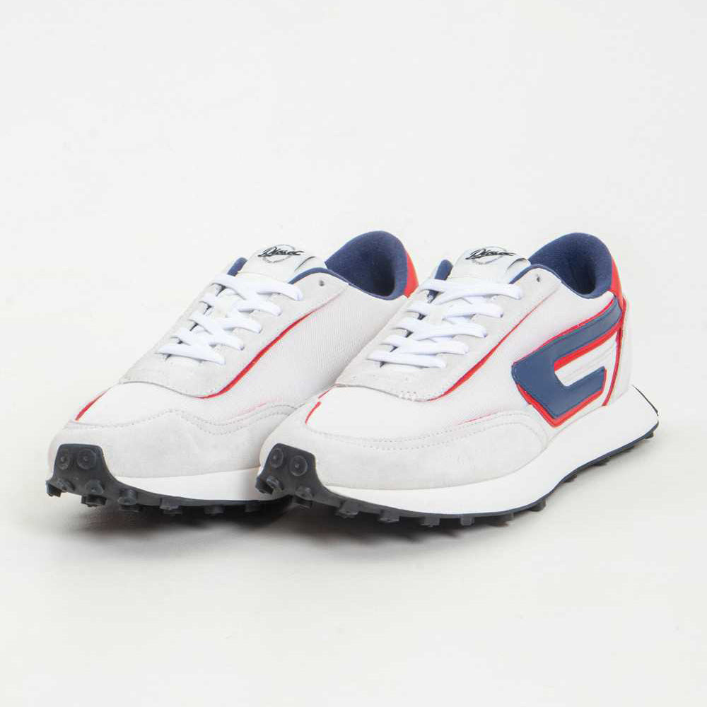 Racer Sneakers- White Multi