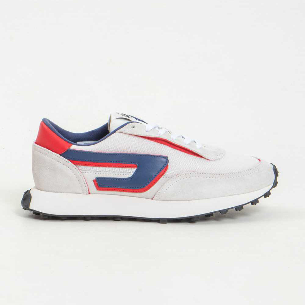 Racer Sneakers- White Multi