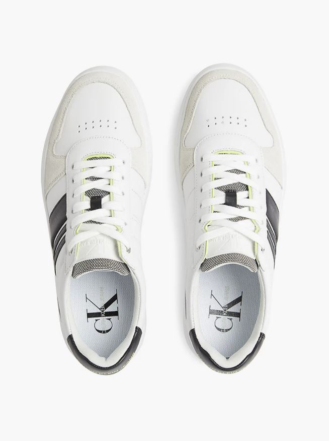 Men Cupsole Laceup Sneaker - White