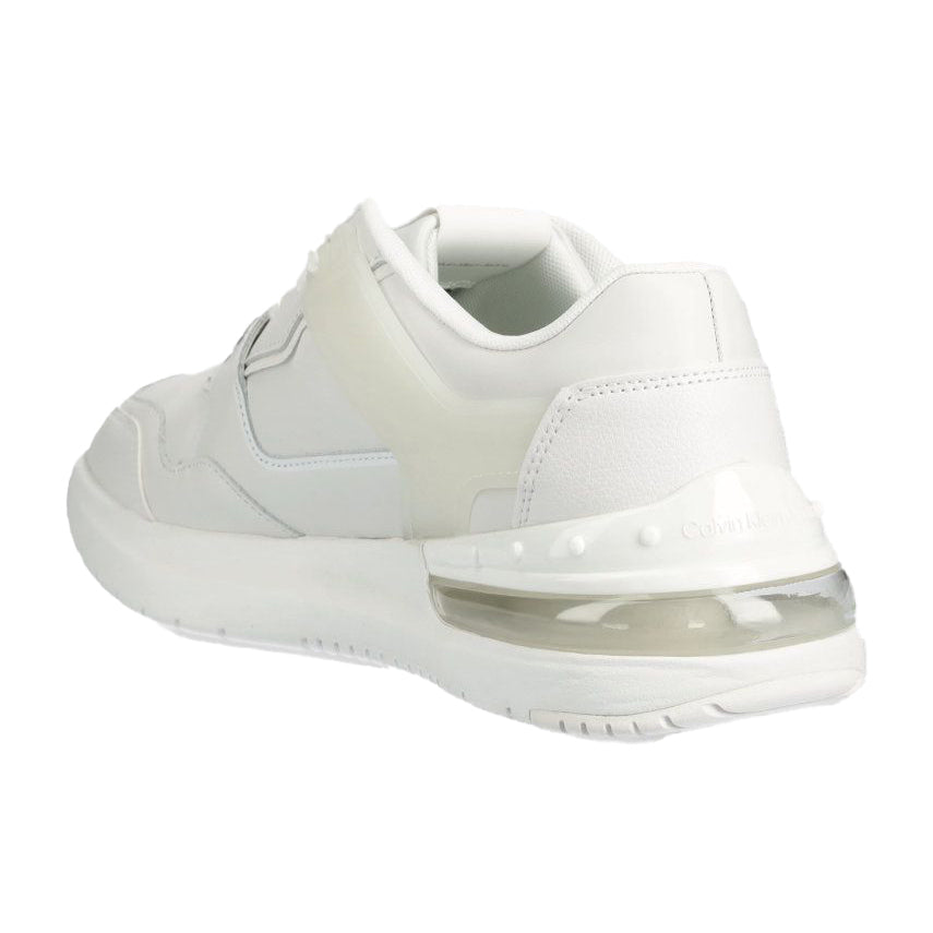 Sporty Runner Comfair Lace Up Sneaker - White