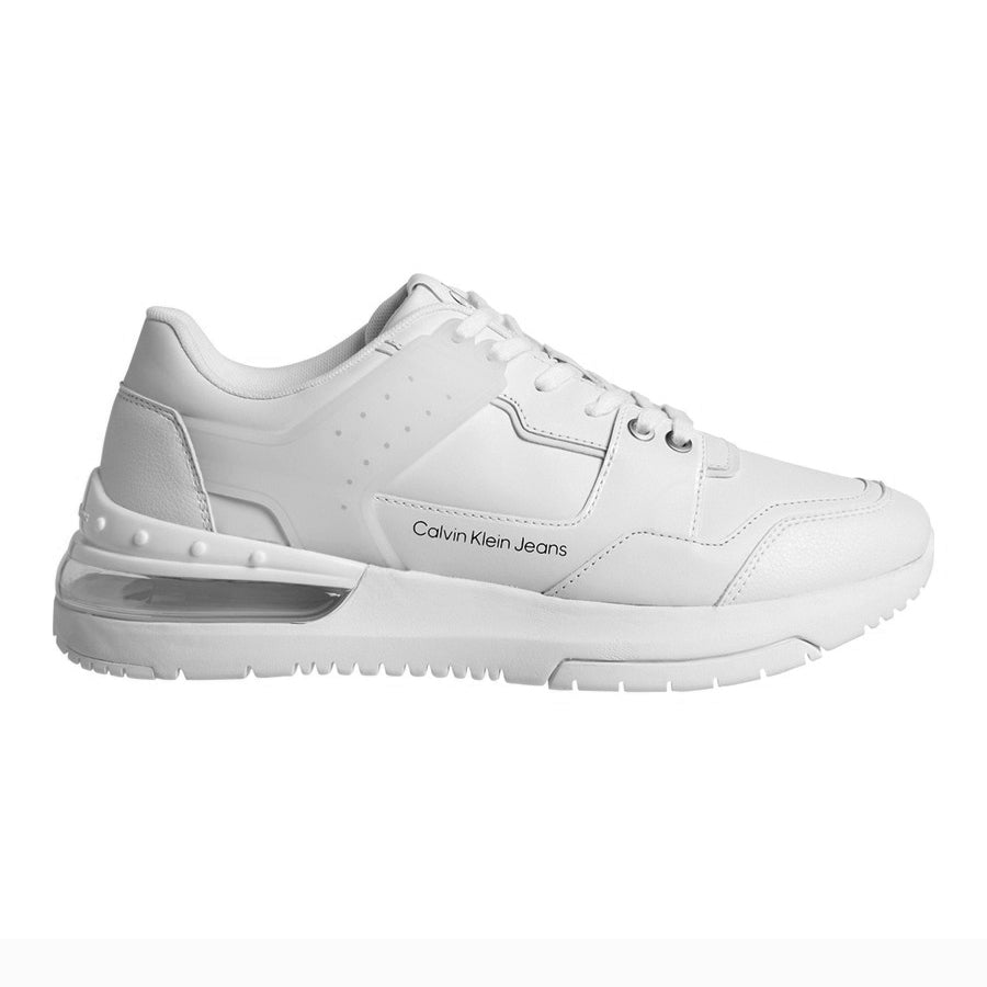 Sporty Runner Comfair Lace Up Sneaker - White