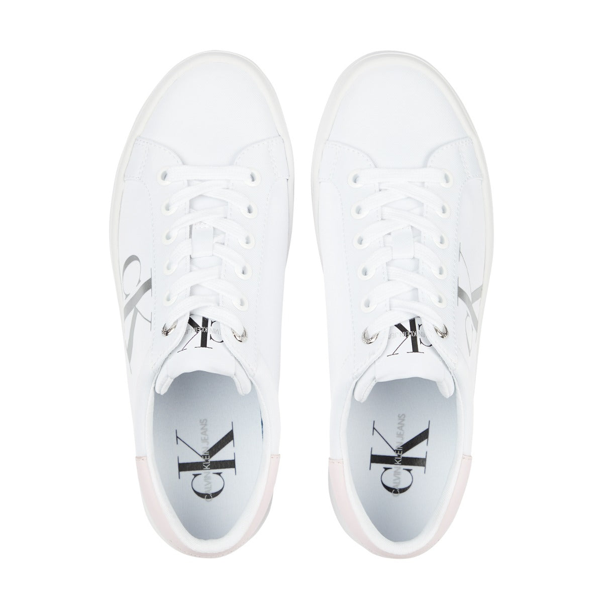 Vulcanized Flatform Sneaker - White