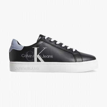 CALVIN KLEIN Cupsole Lace-Up Sneaker - Black