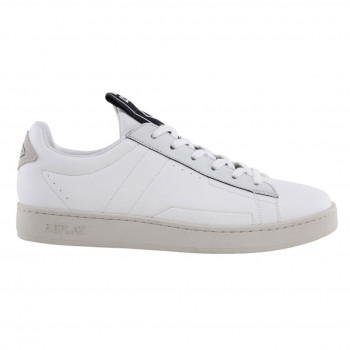 REPLAY Band Contrast Sneaker - White