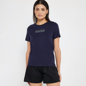 CALVIN KLEIN 2-Pack Monogram Womens Slim T-Shirt - Multi