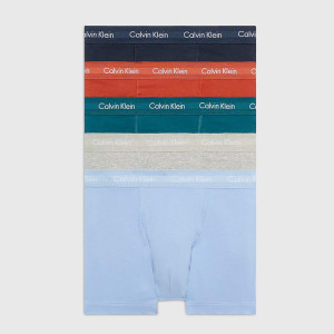 Calvin Klein One Cotton 2-Pack Thong White/Stencil One/Grey
