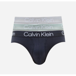 Calvin Klein 3 Pack Hip Briefs - Grey Multi |ThirdBaseUrban