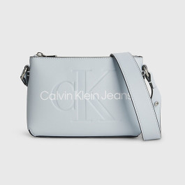 Calvin Klein Sculpted Shoulder Pouch Bag in White