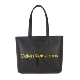 Calvin Klein Sculpted Shopper Bag - Black |ThirdBaseUrban
