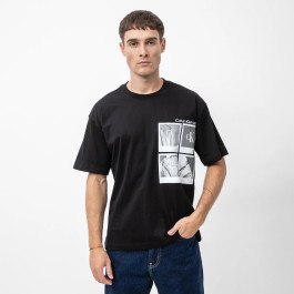 Men's Organic Cotton Polaroid T-Shirt - Black |ThirdbaseUrban