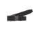 Adjustable Slim Frame Belt 35mm - Black