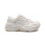 Vibram Chunky Runner Leather Mix Sneaker - White