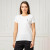 Embroidery Slim T-Shirt - White