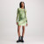 Illuminated Mesh Dress - Green Multi