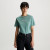 Institutional Straight T-Shirt - Teal