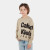 Kids Blown-Up Logo Sweater - Taupe
