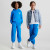 Calvin Klein Kids Monogram Logo Sweatpants - Blue