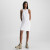 Knitted Tank Dress - White