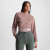 Textured Twill Sweatshirt - Dusty Pink