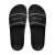 Pool Slide Deboss Logo Slides - Black