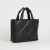 Quilted Micro Tote Bag - Black