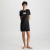 Calvin Klein Short Sleeve Nightdress - Black