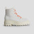 Toothy Platform Boots - White