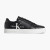 Cupsole Lace-Up Leather Sneaker - Black