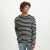  Zack Knit Cotton Sweater Stripe Pattern
