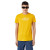 T-DIEGOR-C14 Cotton T-Shirt - Mustard