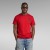 Chest Graphic T-Shirt  - Red