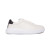 Lace-Up Leather Sneakers - White