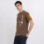Badge T-Shirt - Brown 