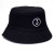 Cotton Bucket Hat - Black