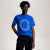 Embroidery Roundel T- Shirt - blue