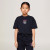 Kids Script Monogram T-Shirt - Navy