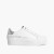 Leather Platform Trainers White