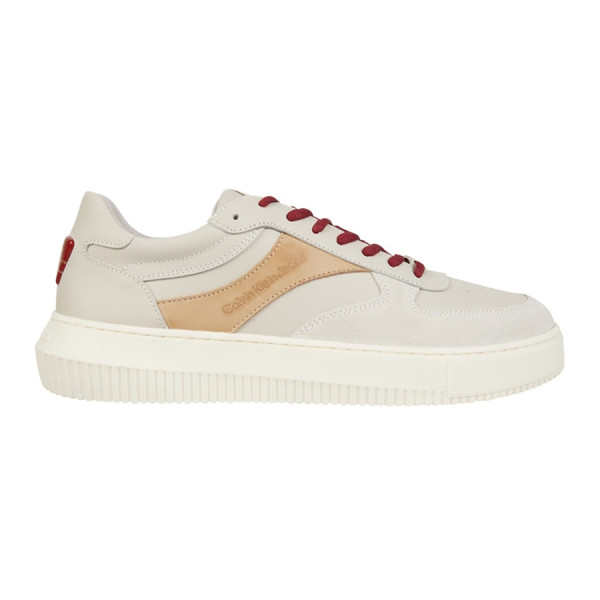 Calvin Klein Chunky Cupsole Gel Backtab Sneaker - White Multi