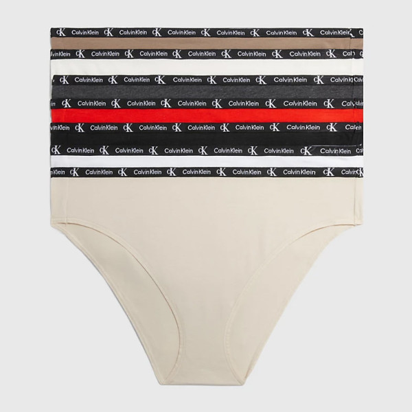 Calvin Klein Underwear Wmns Bikini 7 Pack Multi - Womens - Panties