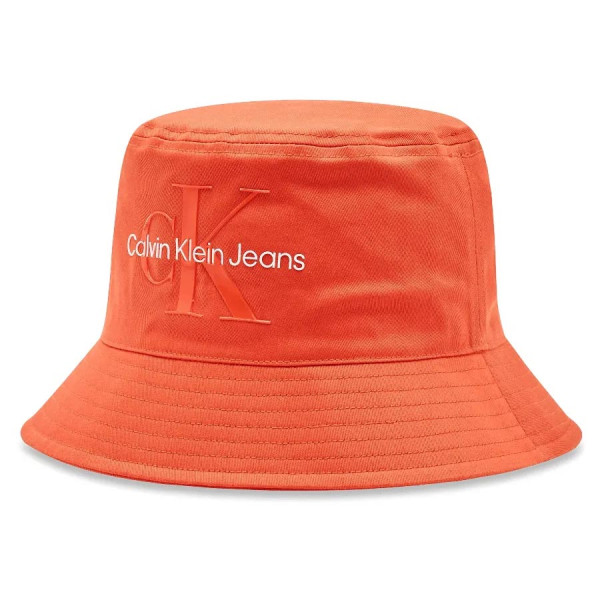 Bucket Hat - Orange Klein Calvin Monogram |ThirdBaseUrban