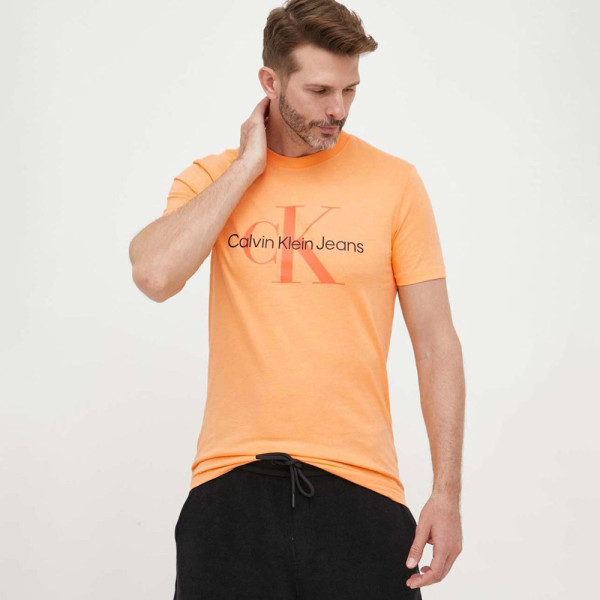Calvin Klein Seasonal Monologo |ThirdBaseUrban T-Shirt - Orange