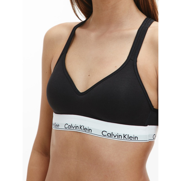 Calvin Klein Modern Cotton Bralette, Black