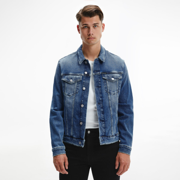 Calvin Klein Foundation Denim Jacket - Black | URBAN EXCESS. – URBAN EXCESS  USA