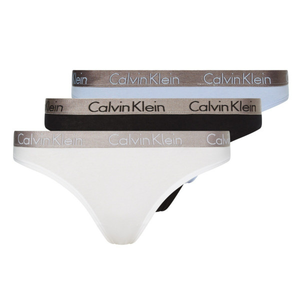 Calvin Klein Radiant Cotton 3 Pack Thong