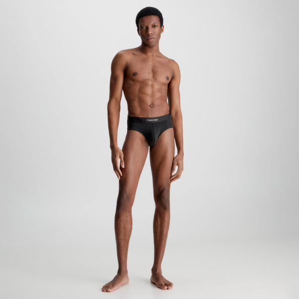 Calvin Klein Hip Brief Underwear - Black